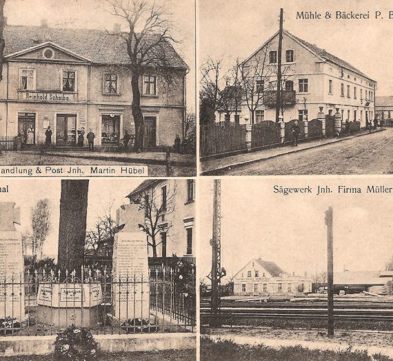 Neuhammer Oberlausitz – Widokówka wieloobrazkowa – 1920r.